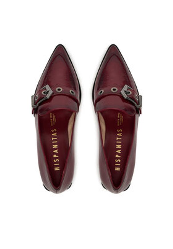 Hispanitas Półbuty HI254262 Fioletowy. Kolor: fioletowy. Materiał: skóra