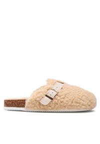 Home & Relax Kapcie AGK21703 Beżowy. Kolor: beżowy. Materiał: materiał #3