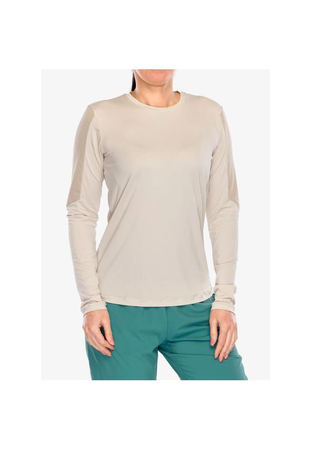 Bluzka z długim rękawem damska CMP Zulka T-Shirt. Kolor: beżowy. Długość rękawa: długi rękaw. Długość: długie