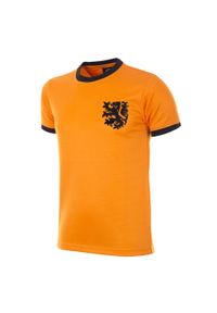 COPA FOOTBALL - Camisa Retrô de Futebol da Copa do Mundo de 1978 da Holanda. Kolor: pomarańczowy, wielokolorowy, żółty. Sport: piłka nożna
