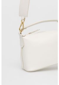 Liu Jo torebka skórzana AA2502.P0102 kolor biały. Kolor: biały. Materiał: skórzane. Rodzaj torebki: na ramię #4