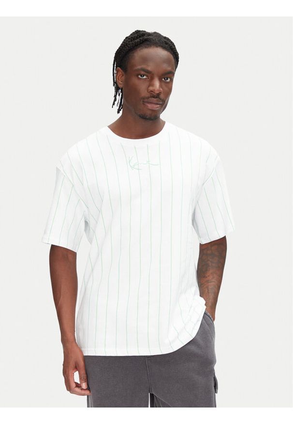 Karl Kani T-Shirt PD00005363 Biały Regular Fit. Kolor: biały. Materiał: bawełna