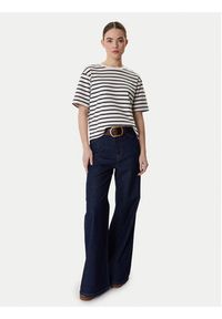 Weekend Max Mara T-Shirt Multid 2615941031 Beżowy Relaxed Fit. Kolor: beżowy. Materiał: bawełna #5