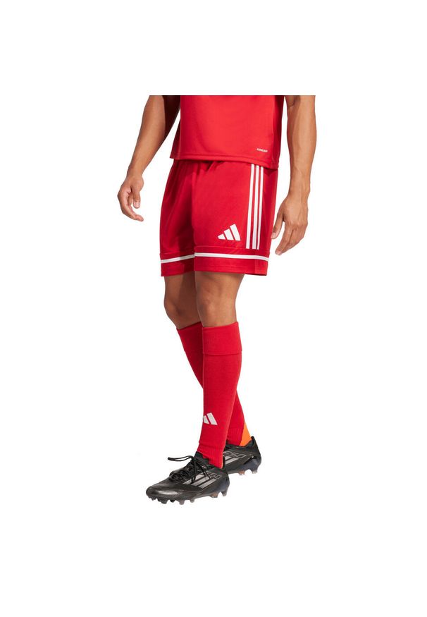 Spodenki Adidas Sport Squa25 Sho M Dorosłych. Kolor: czerwony. Długość: krótkie. Sport: piłka nożna