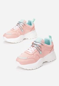 Born2be - Różowe Sneakersy Acalenia. Kolor: różowy #5