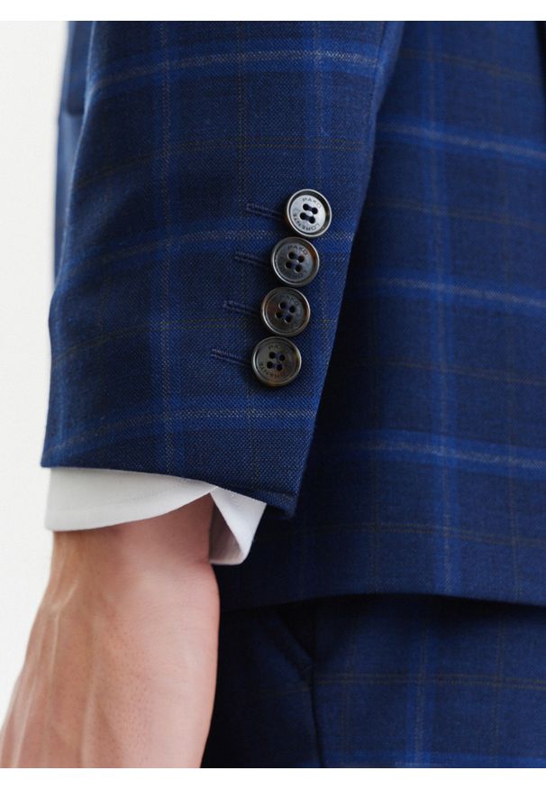 Pako Lorente - PAKO LORENTE – Kraciasta marynarka garniturowa z wełną. Materiał: wełna