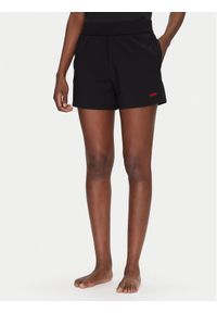 Hugo - HUGO Szorty sportowe 50490596 Czarny Regular Fit. Kolor: czarny. Materiał: bawełna #1