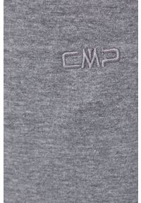 CMP Spodnie męskie kolor szary gładkie. Kolor: szary. Materiał: dzianina. Wzór: gładki #2