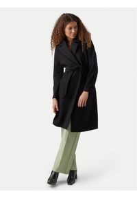 Vero Moda Płaszcz przejściowy Fortuneaya 10278330 Czarny Regular Fit. Kolor: czarny. Materiał: syntetyk