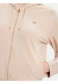 EA7 Emporio Armani Dres 7W000464 AF13135 U1046 Beżowy Relaxed Fit. Kolor: beżowy. Materiał: bawełna #4