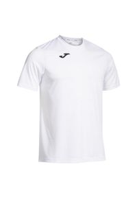 Joma - Męska Koszulka Piłkarska Combi. Kolor: biały. Sport: piłka nożna