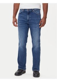 Wrangler Jeansy Wrancher 112373028 Granatowy Slim Fit. Kolor: niebieski