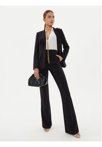 Elisabetta Franchi Spodnie materiałowe PA-030-46E2-V250 Czarny Regular Fit. Kolor: czarny. Materiał: syntetyk #3