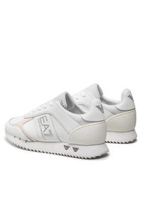 EA7 Emporio Armani Sneakersy X8X119 XK291 R383 Biały. Kolor: biały. Materiał: skóra #6