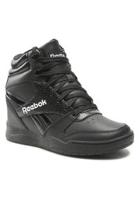 Reebok Sneakersy Royal Bb4500 Hi Wedge HQ4514 Czarny. Kolor: czarny. Materiał: skóra. Model: Reebok Royal