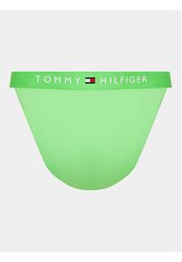 TOMMY HILFIGER - Tommy Hilfiger Dół od bikini UW0UW04135 Zielony. Kolor: zielony. Materiał: syntetyk #3