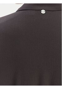 Roxy Sukienka koszulowa Island Escape Solid ERJWD03884 Szary Regular Fit. Kolor: szary. Materiał: wiskoza. Typ sukienki: koszulowe #4