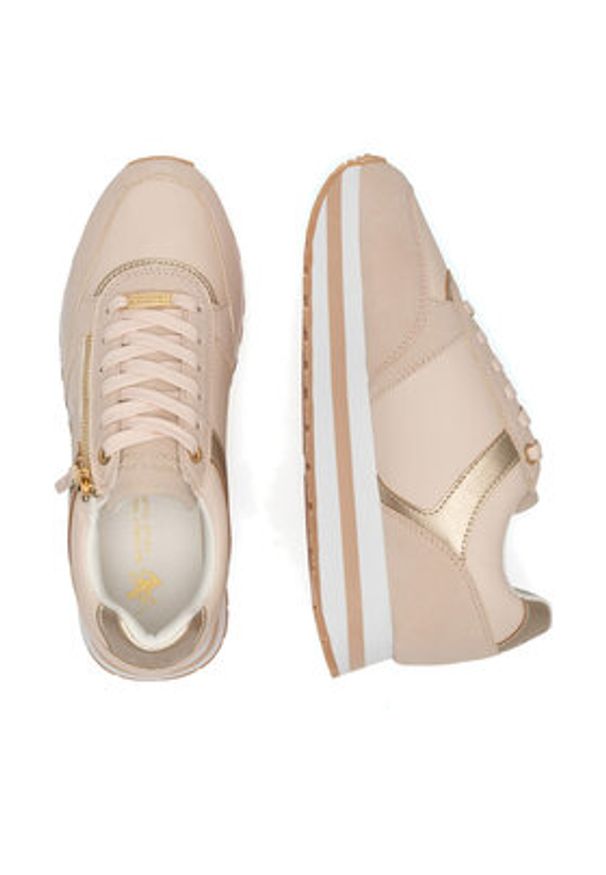 Beverly Hills Polo Club Sneakersy V12-694 Różowy. Kolor: różowy. Materiał: syntetyk