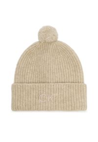 Czapka Calvin Klein. Kolor: beżowy #1