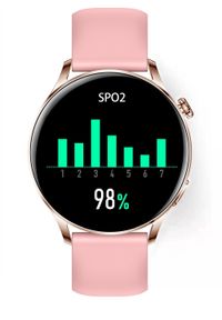 Smartwatch Rubicon RNCE81 Różowy (RNCE81). Rodzaj zegarka: smartwatch. Kolor: różowy