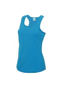 JUST COOL - Kamizelka Top Dla Pań. Kolor: niebieski. Sport: turystyka piesza #1