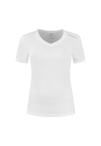 ROGELLI - Funkcjonalna koszulka damska Rogelli PROMOTION LADY. Kolor: biały
