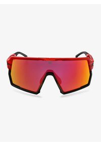 Okulary rowerowe Rudy Project Kelion - crystal red/multilaser red. Kolor: czerwony