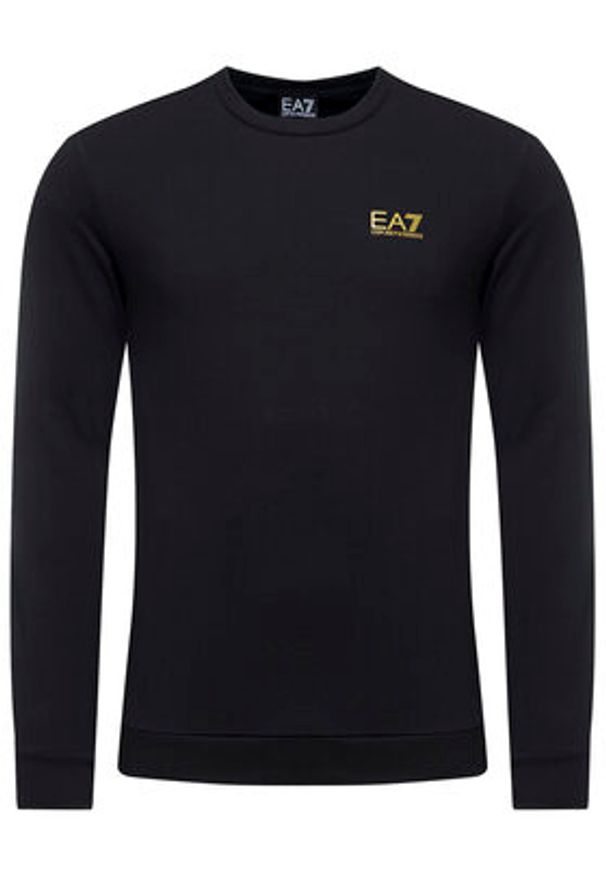 EA7 Emporio Armani Bluza 8NPM52 PJ05Z 208 Czarny Regular Fit. Kolor: czarny. Materiał: bawełna