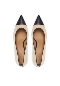 Lauren Ralph Lauren - LAUREN RALPH LAUREN Szpilki 802P10395002 Beżowy. Kolor: beżowy. Materiał: materiał. Obcas: na szpilce #5