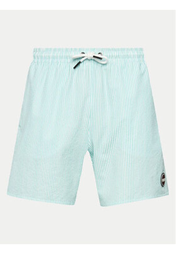 Colmar Szorty kąpielowe 7278R 7XP Zielony Regular Fit. Kolor: zielony. Materiał: syntetyk