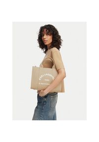 Karl Lagerfeld - Torebka KARL LAGERFELD. Kolor: beżowy #1