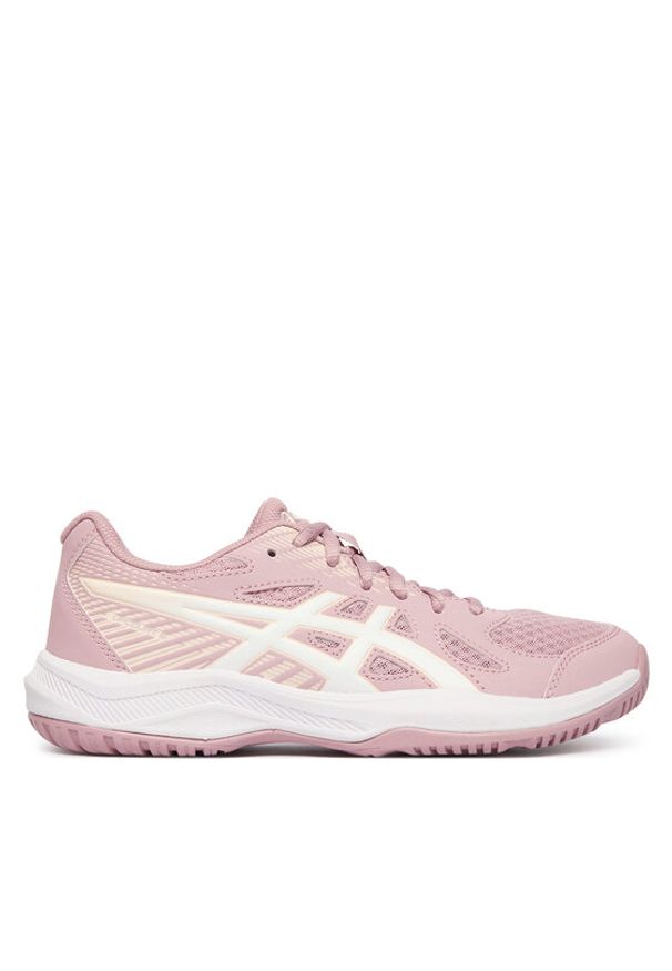 Asics Buty halowe Upcourt 6 1072A107 Różowy. Kolor: różowy. Materiał: skóra