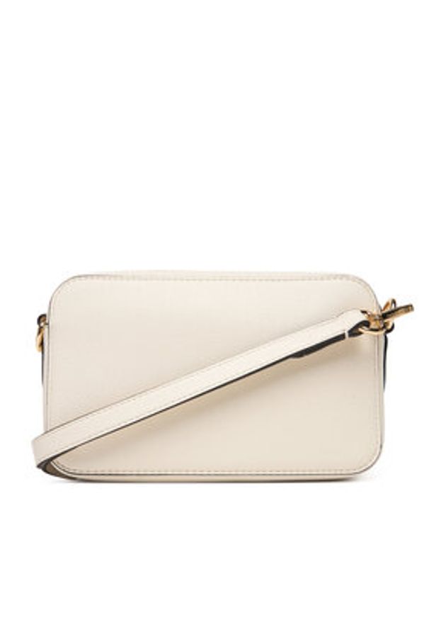 TOMMY HILFIGER - Tommy Hilfiger Torebka Th Icon Camera Bag AW0AW18120 Écru. Kolor: kremowy. Materiał: skórzane