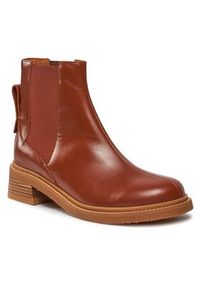 See By Chloé Sztyblety SB41001A Brązowy. Kolor: brązowy. Materiał: skóra #2