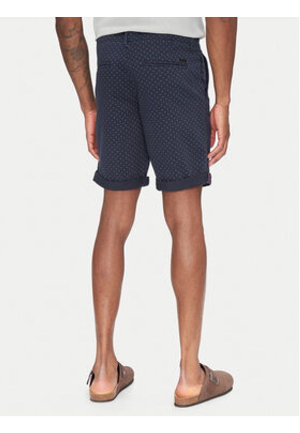 Jack & Jones Szorty materiałowe Bowie 12230336 Granatowy Regular Fit. Kolor: niebieski. Materiał: bawełna