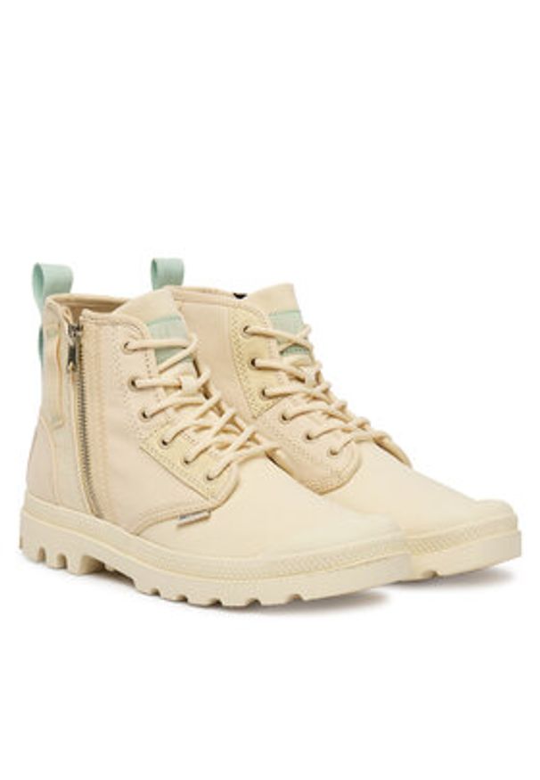 Palladium Trapery Pampadetroitzip Su 94612-280-M Beżowy. Kolor: beżowy. Materiał: materiał