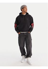 RVCA Bluza Tiger Sun 23A413505 Czarny Regular Fit. Kolor: czarny. Materiał: bawełna #2