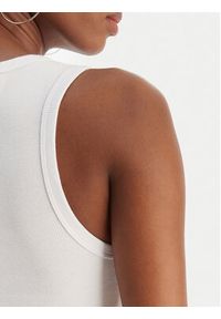 Juicy Couture Top Thin Strap JCWLV126308 Biały Slim Fit. Kolor: biały. Materiał: bawełna #6