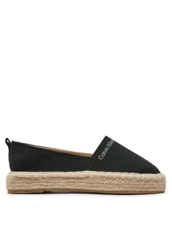 Espadryle Calvin Klein Jeans. Kolor: czarny