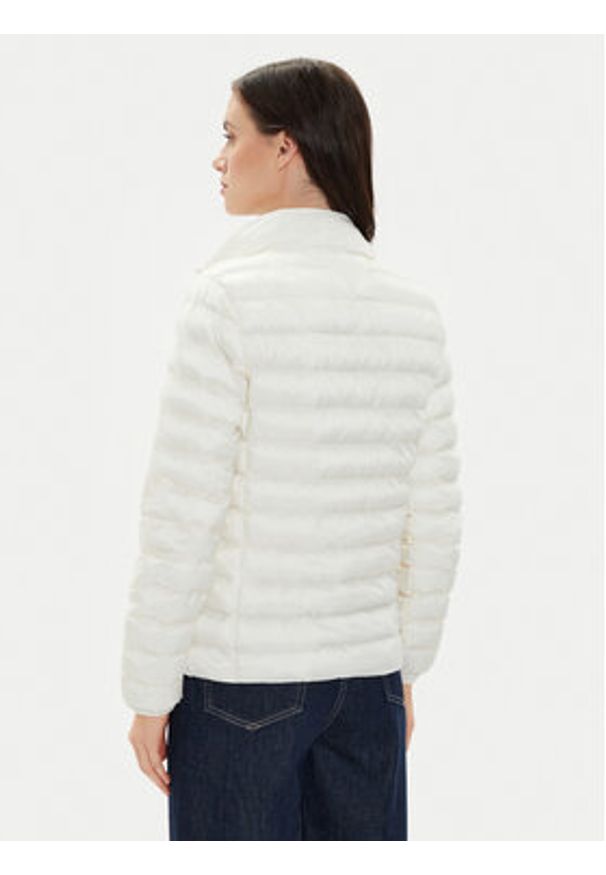 TOMMY HILFIGER - Tommy Hilfiger Kurtka przejściowa WW0WW38927 Biały Regular Fit. Kolor: biały. Materiał: syntetyk