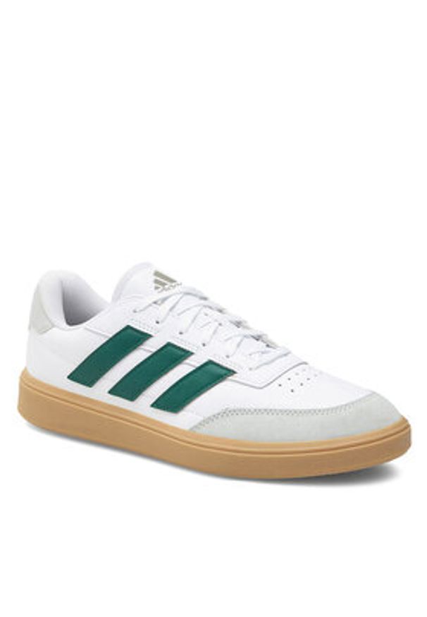 Adidas - adidas Sneakersy Courtblock IF6505 Biały. Kolor: biały. Materiał: syntetyk