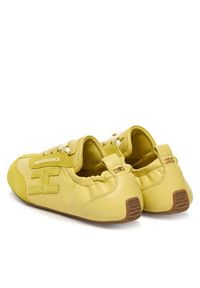 Elisabetta Franchi Sneakersy SA39G61E2 Zielony. Kolor: zielony. Materiał: skóra #6