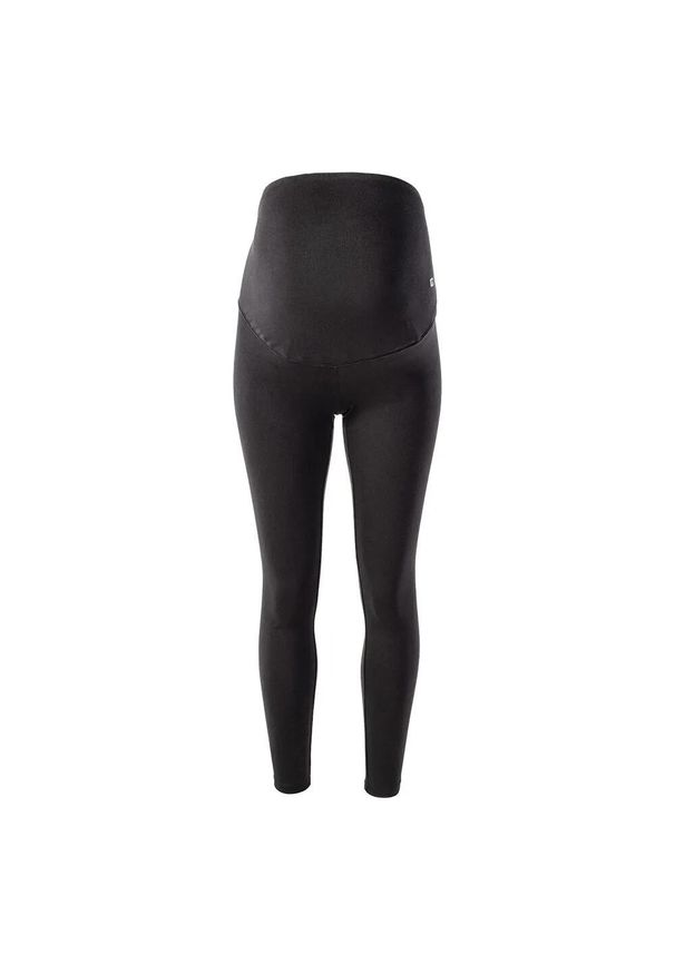 IQ - Damskie Legginsy Ciążowe Macara. Kolekcja: moda ciążowa. Kolor: czarny. Sport: turystyka piesza
