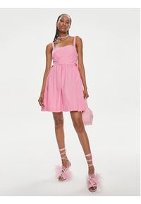 Pinko Sukienka letnia Amazonia 103566 A1WP Różowy Regular Fit. Kolor: różowy. Materiał: bawełna. Sezon: lato #3