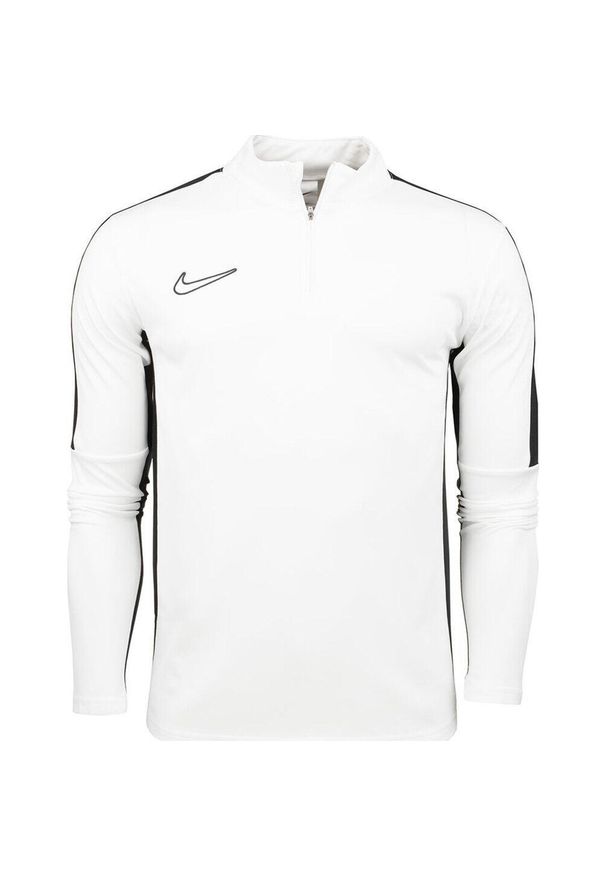 Bluza treningowa męska Nike DF Academy 23 SS Drill. Kolor: biały