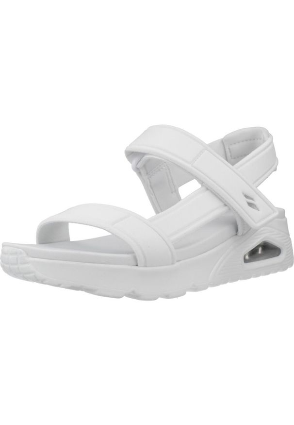 skechers - Sandały Skechers Model Uno - Summer Stand 2 Kolor Biały. Kolor: biały. Materiał: tkanina. Sezon: lato