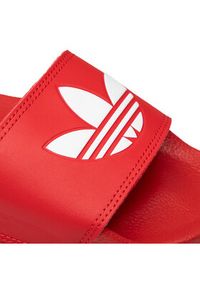 Adidas - adidas Klapki adilette Lite FU8296 Czerwony. Kolor: czerwony. Materiał: skóra #3