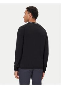 BOSS Sweter K_Ever-X 50541940 Czarny Regular Fit. Kolor: czarny. Materiał: bawełna