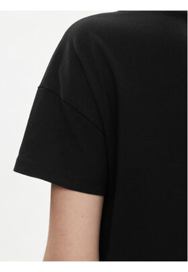 Liu Jo T-Shirt VA4156 JS923 Czarny Relaxed Fit. Kolor: czarny. Materiał: bawełna