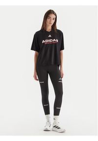 Adidas - adidas Legginsy Running Climawarm JP3846 Czarny Slim Fit. Kolor: czarny. Materiał: syntetyk. Technologia: ClimaWarm (Adidas). Sport: bieganie #4